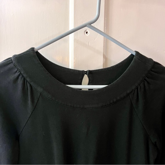 Girls Hanna Andersson size 150 casual black and white retro dress - Picture 2 of 10